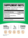 BulkSupplements Taza medidora para polvo de quingombo, dosis fáciles para apoyar tu bienestar.