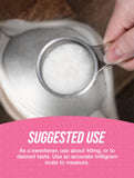 BulkSupplements Stevia Extract Powder, perfección en cocina y mezclas para postres.
