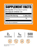 Cuchara medidora de BulkSupplements Taurina para batidos.