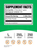 Batido matutino con polen de abeja BulkSupplements para vitalidad.