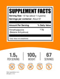 BulkSupplements TMG mezcla fácil para incorporar en rutina de fitness
