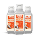 Bulletproof Brain Octane C8 MCT Oil con tres botes; energía sostenida para tu día