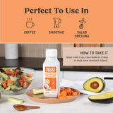 Bulletproof Brain Octane: añade a sopas para enriquecer el sabor neutro y la textura.