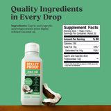Bulletproof C8 y C10 MCT Aceite almacenamiento adecuado conserva pureza.