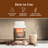 Bulletproof colágeno con MCT para bebidas cremosas y nutritivas