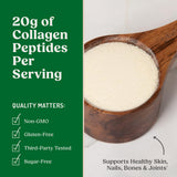 Bulletproof Colágeno Peptidos, polvo fino sin sabor, perfecto para sopas.