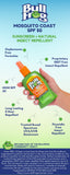 Bullfrog envase ergonómico en spray para aplicación rápida.