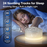 buluoushen iluminación nocturna suave para crear ambiente de descanso.