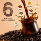 Bunkell Café hongo Cordyceps: vitalidad para la jornada.