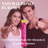 Burdvmd Trttvre Shilajit Honey Stick fresa, sin aditivos dañinos para mayor claridad.