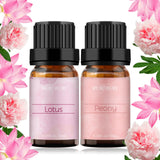 BURIBURI botella de aceite esencial de loto, aroma floral relajante para difusor.