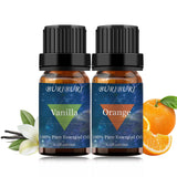 BURIBURI aceite de naranja en botella ámbar para difusor aromático