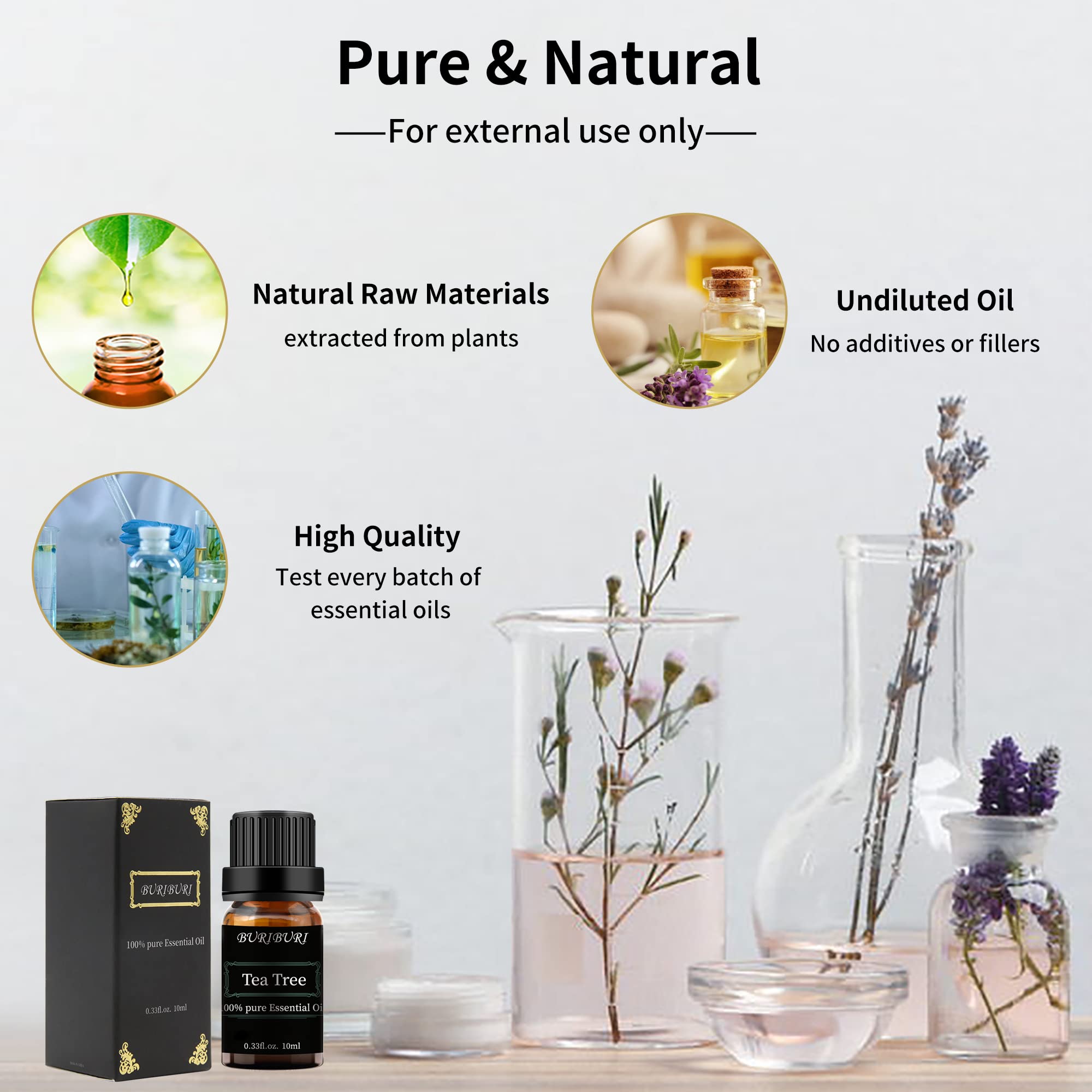 BURIBURI uso-difusor en casa para crear ambientes relajantes.