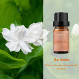 BURIBURI Gardenia aceite esencial 10ml en frasco ámbar para relajación emocional
