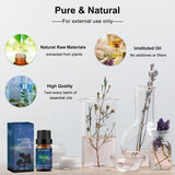 BURIBURI Jazmín aceite esencial para difusor 10ml aroma reconfortante