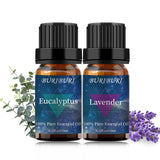 BURIBURI Lavanda: botella de aceite esencial 10 ml, aroma floral para difusor.