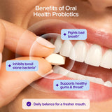 Burst Dental Probiotics con BLIS K12 y M-18 para equilibrio bucal