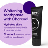 Burst pasta dental con fluoruro y xilitol para protección contra caries y equilibrio de pH