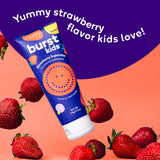 Burst pasta dental infantil nano-hidroxiapatita fortalece esmalte