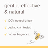 Burt's Bees Bebe Ingredientes naturales para limpieza suave