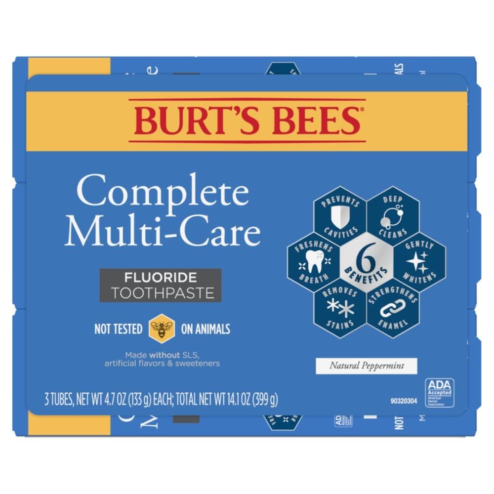 Burt's Bees Complete Multi-Care, blanqueamiento ligero en dientes