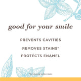 Envase Burt's Bees Extra White para uso diario y dientes limpios