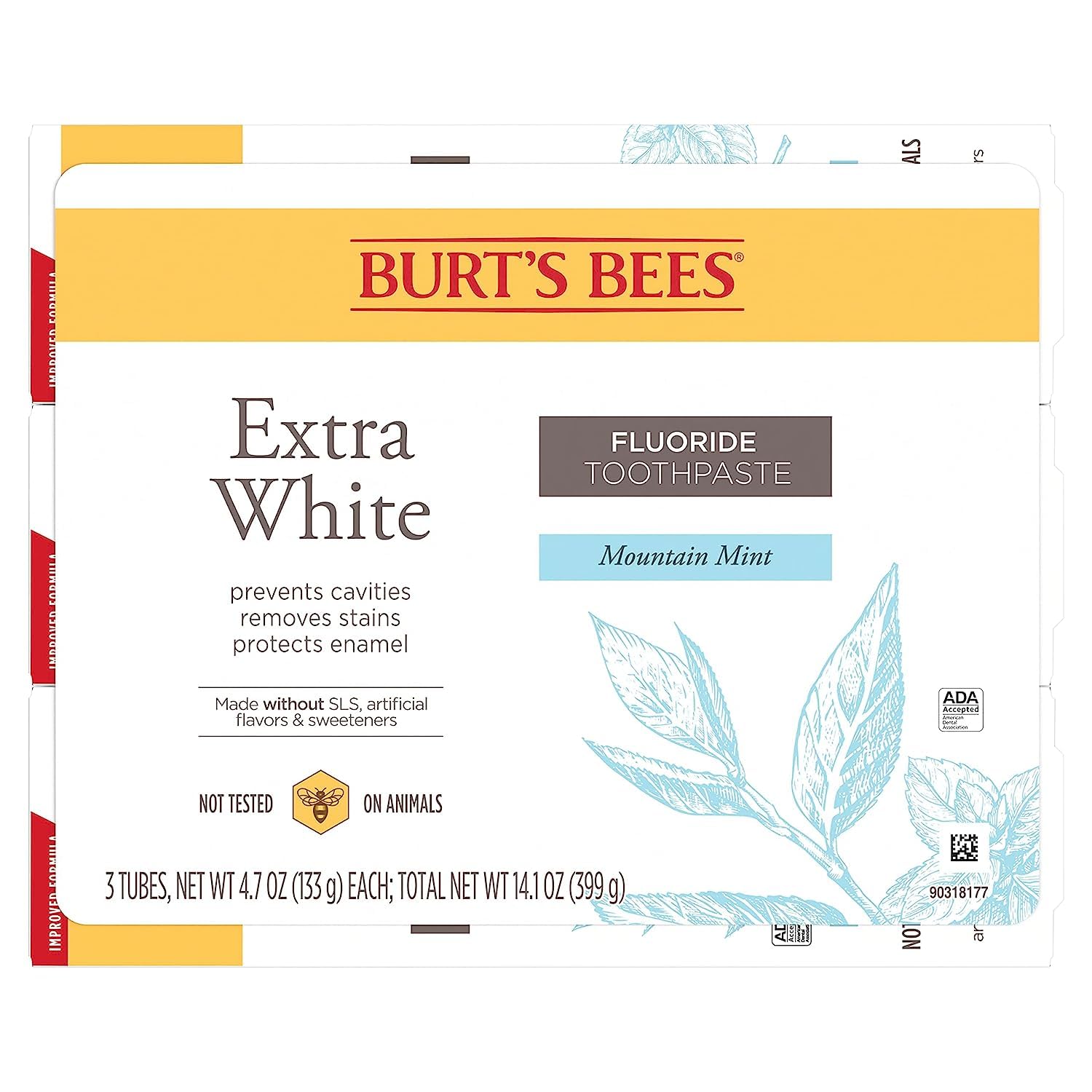 Aroma natural de menta de montaña con Burt's Bees Extra White