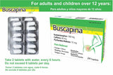 Buscapina comprimidos para dolor muscular y articular, movilidad mas comoda