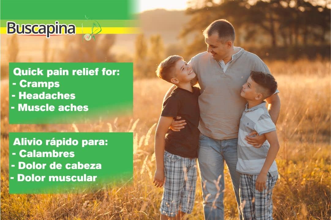 Buscapina comprimidos para hinchazon y retencion de agua, confort diario