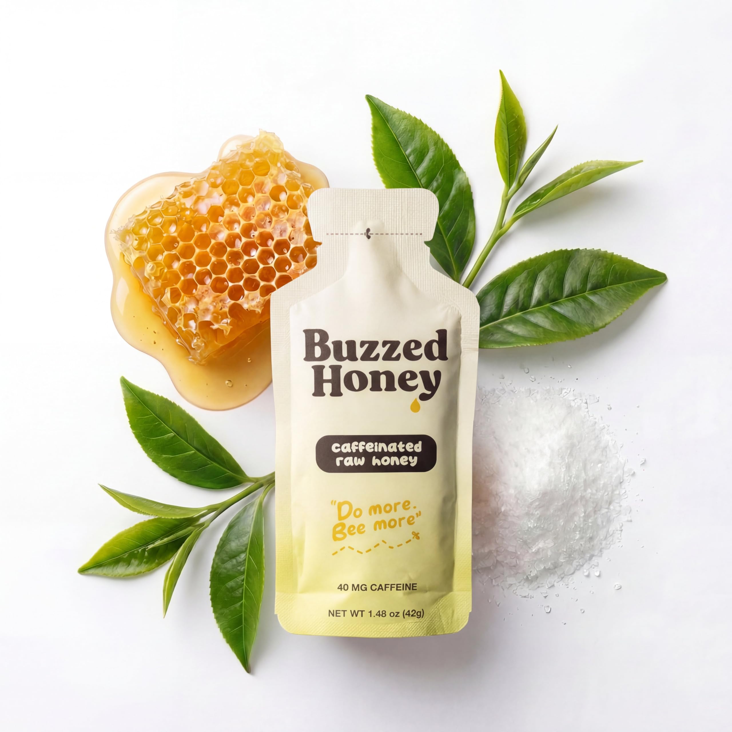 Buzzed Honey Go Packs: electrolitos y sodio para rehidratar tras sudor.