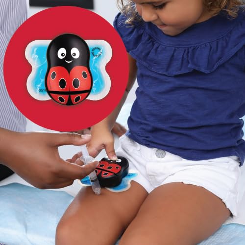Buzzy Personal: conjunto de alas de hielo para aliviar el dolor en vacunas y pinchazos.