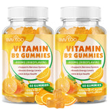BVIVLOO 2-pack gominolas B2 en empaque práctico para toda la familia.