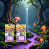 BWESOO envase compacto polvo morado para bolso.