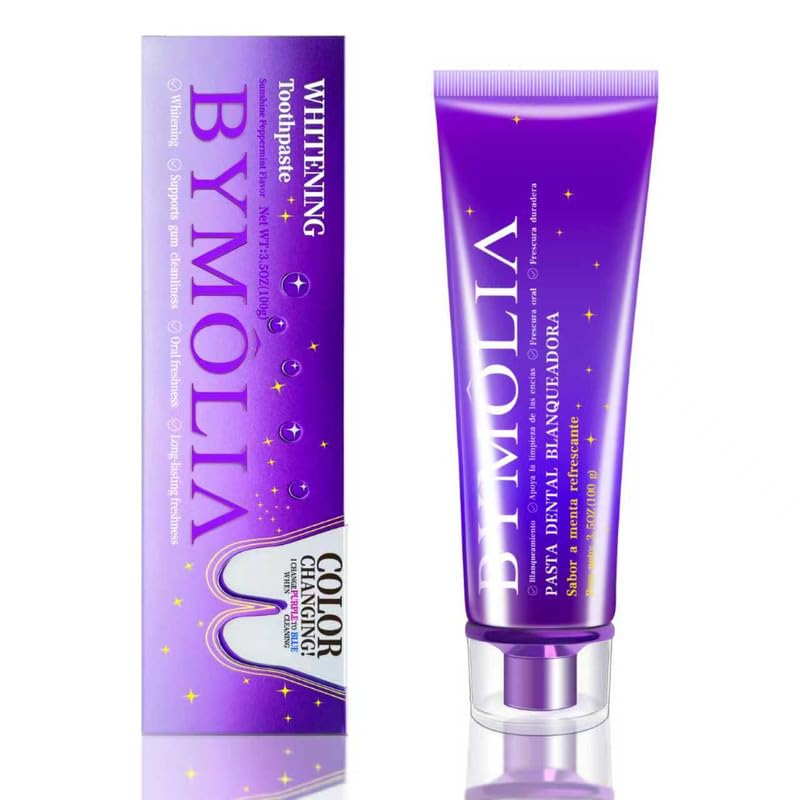 BYMOLIA pasta dientes sin fluoruro para dientes sensibles, uso diario.