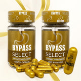 Bypass Select dos unidades cápsulas: apoyo digestivo diario y equilibrio metabólico.
