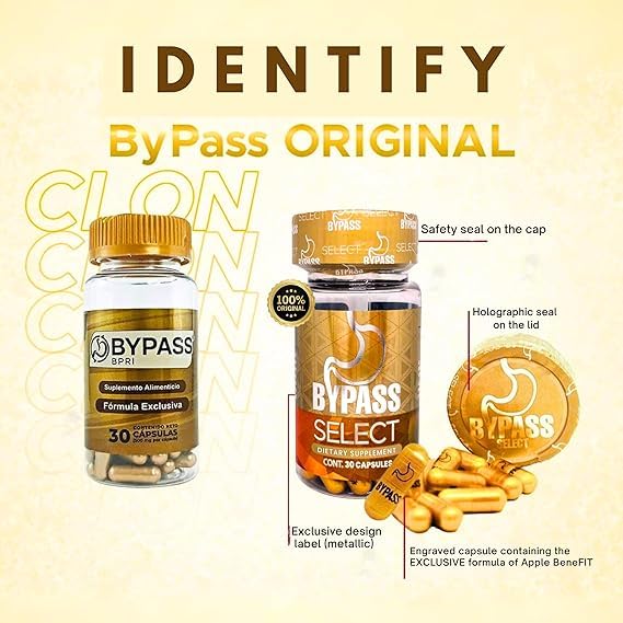 BypassSelect Quemá grasa de día y de Noche - cápsulas para metabolismo activo