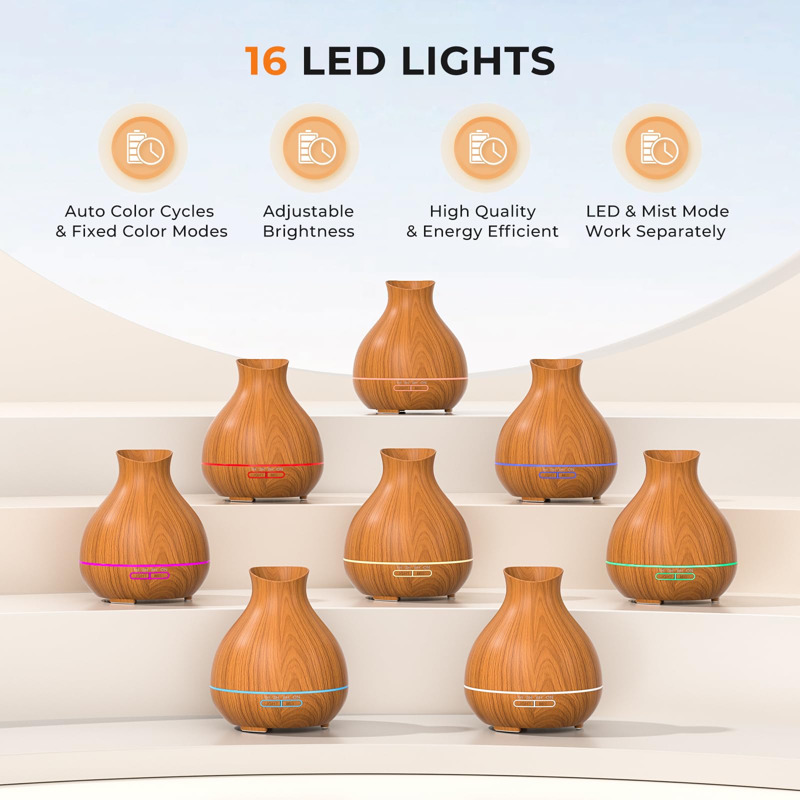 BZseed difusor ideal para salas grandes y humidificar el ambiente