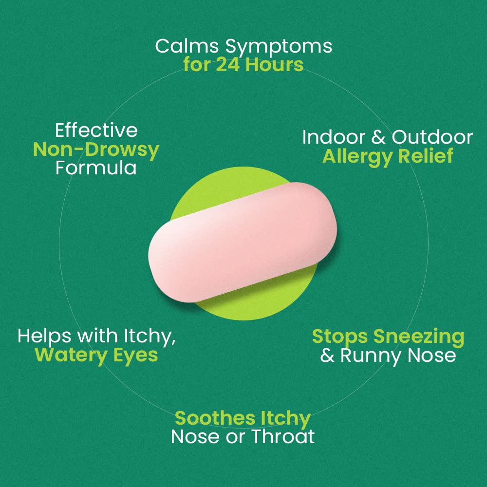 Blíster de C'rcle Fexofenadina 180 mg para uso diario sin somnolencia.