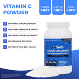 C-Salts envase 8 onzas para dosis convenientes.