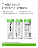 Ingredientes naturales de Cadence Electrolyte Citrus con estevia como endulzante.