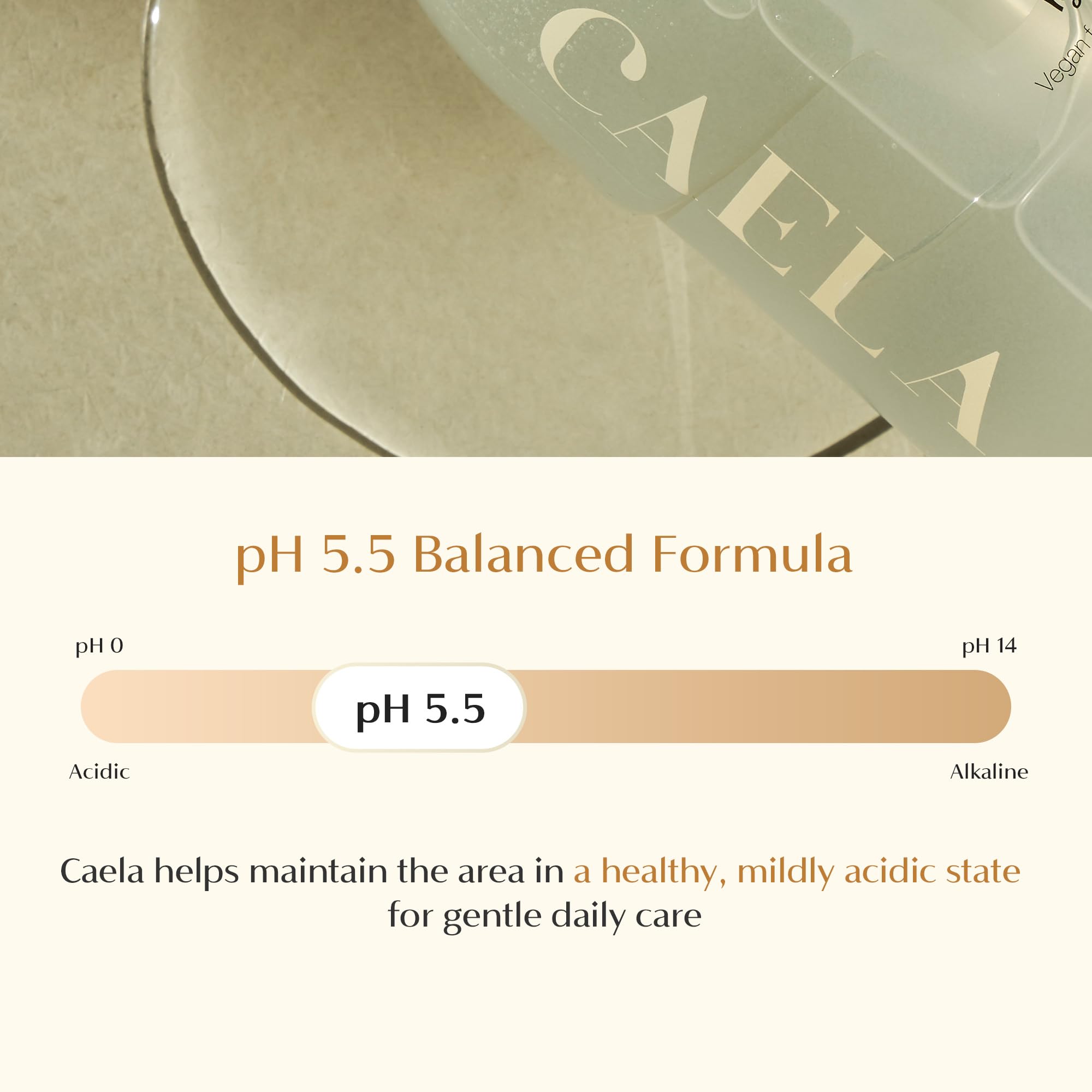 CAELA extracto de rosa damascena aporta aroma suave y agradable.