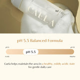 Caela Lavado Íntimo: espuma-nube para aplicación sin fricción diaria.