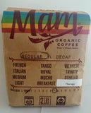 Cafe Mam Enema Orgánico: frente a la botella, apoyo para ritual de desintoxicación suave.