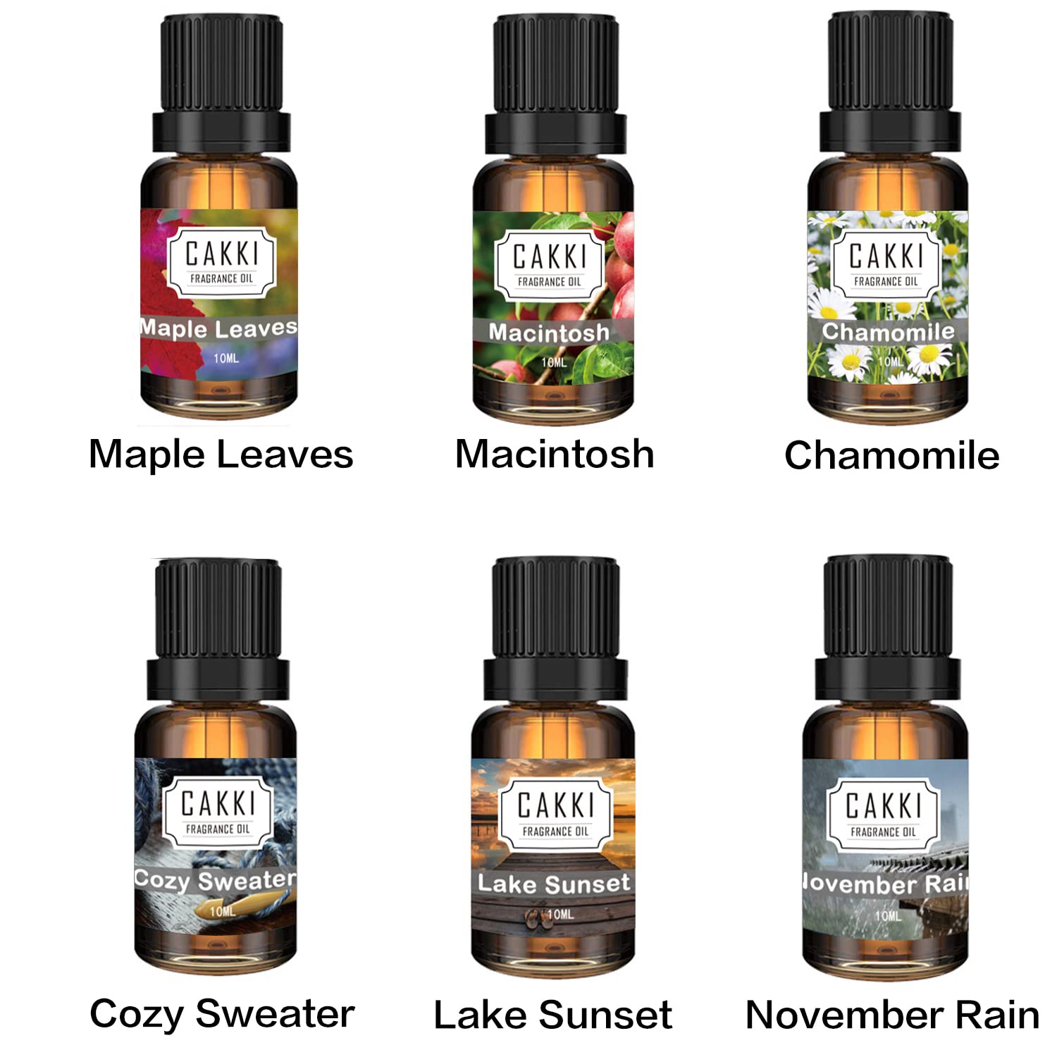 CAKKI aroma Macintosh manzana en botella 10 ml ideal para difusor.