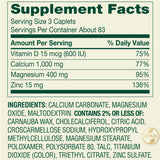 Generic-calcio-magnesio-zinc-d3, cápsulas para dientes y huesos sanos