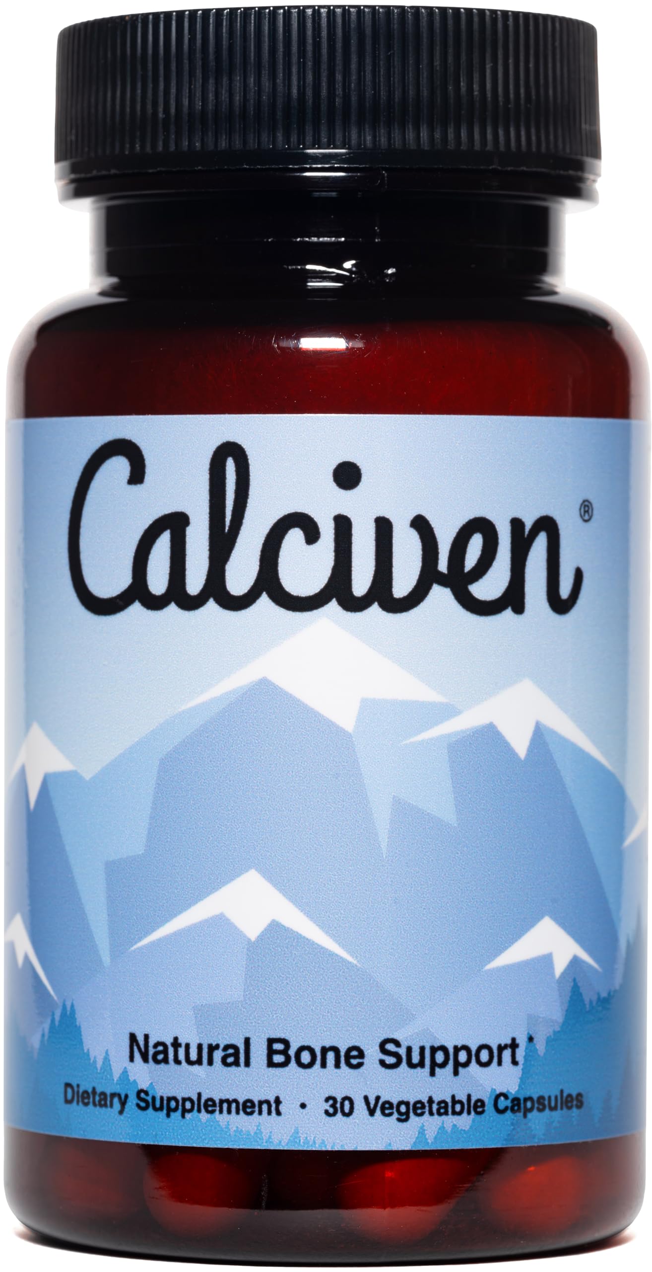 Calciven botella de apoyo óseo para uso diario con calcio y vitamina D3