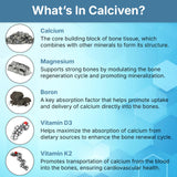 Calciven tapa hermética que preserva la frescura de las cápsulas