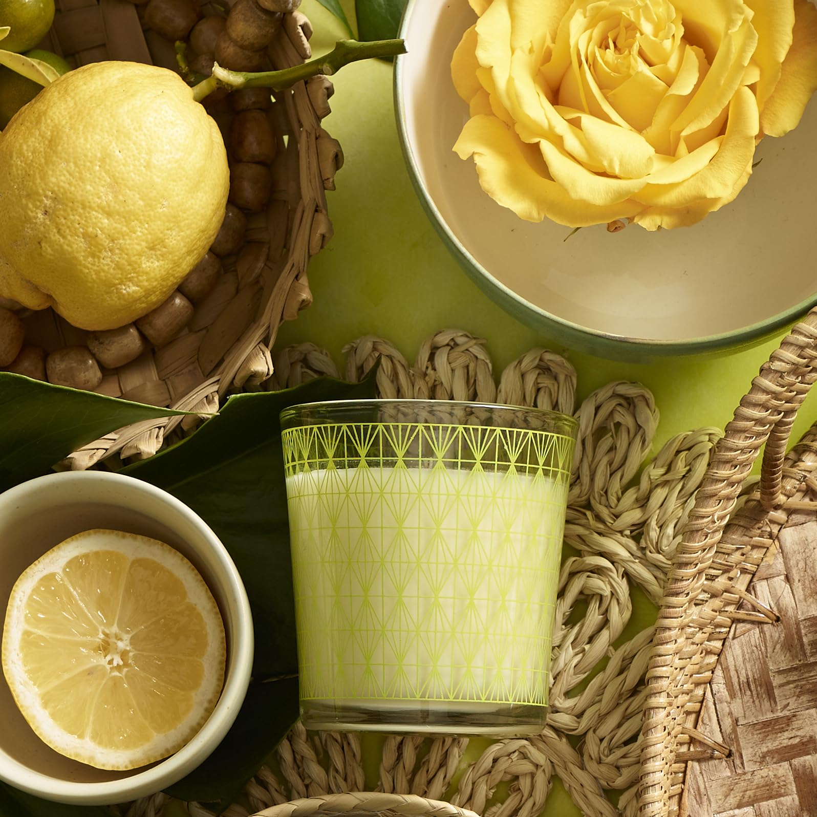 Caldrea Vela Jengibre Pomelo: cera vegetal y abejas para combustión limpia