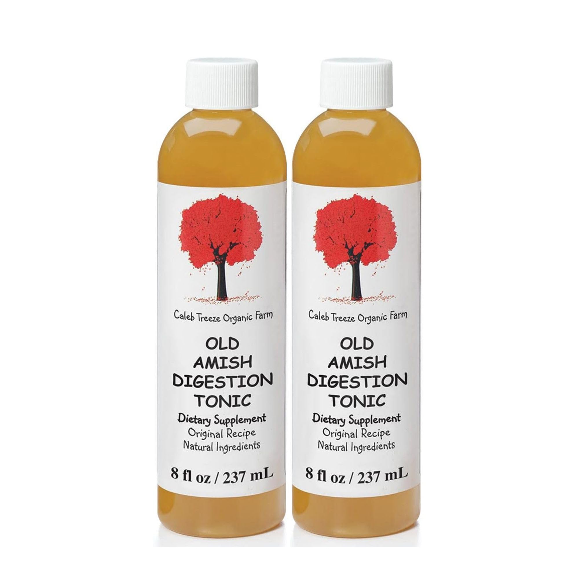 Caleb Treeze tonico digestivo, botella frontal, posible apoyo digestivo natural
