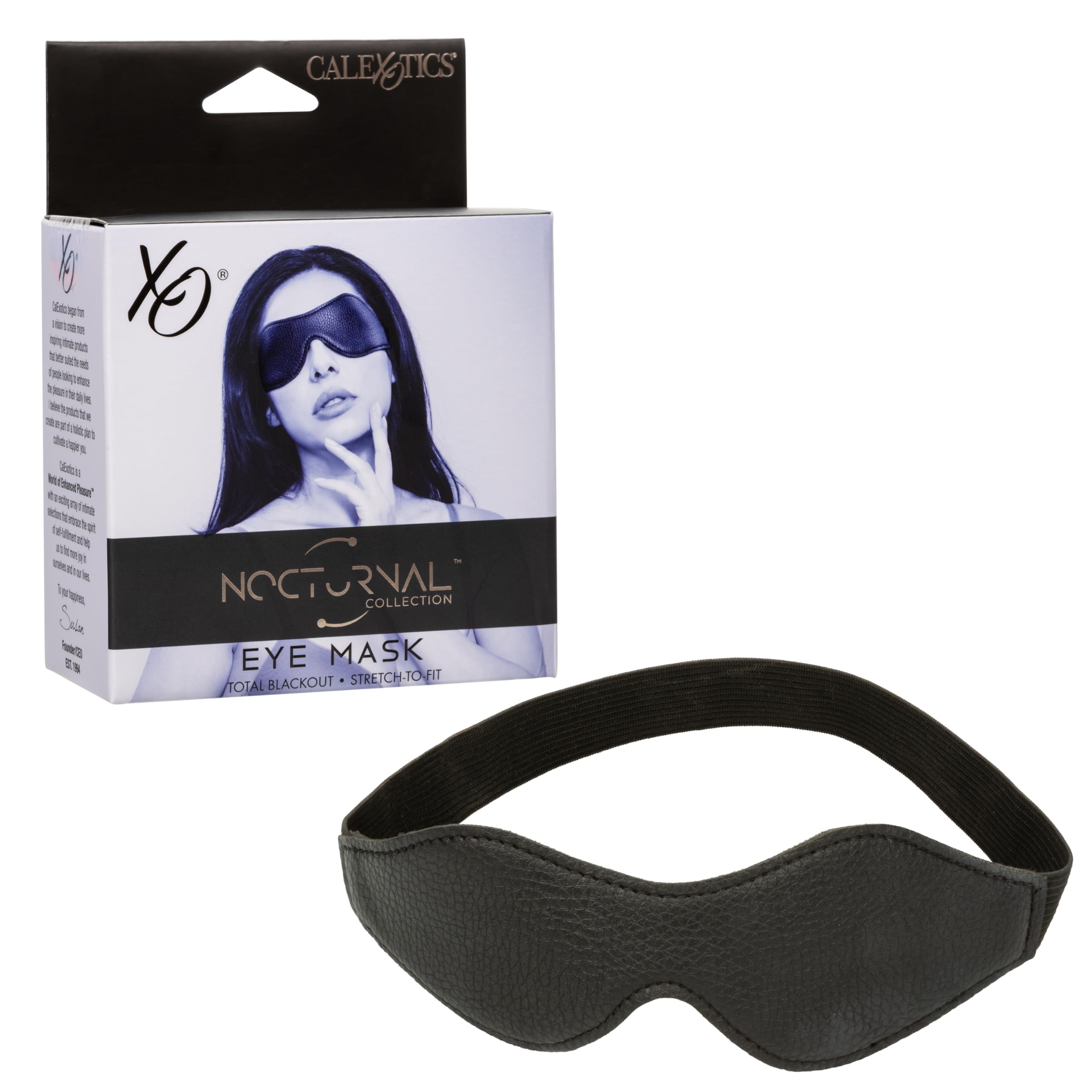CalExotics Nocturnal antifaz ojos, ajuste extensible para máxima comodidad durante el juego